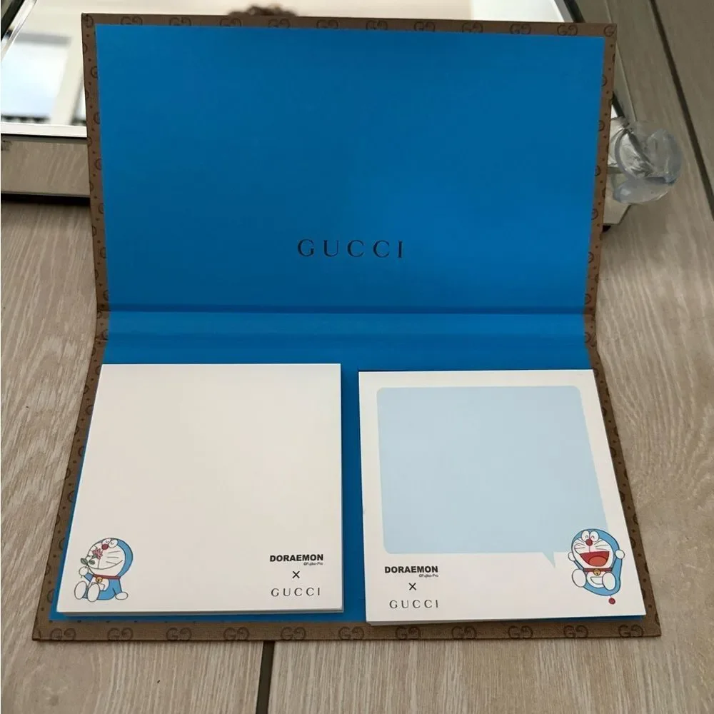 New GUCCI x Doraemon Collaboration Japan  Memo Pad / sticky note